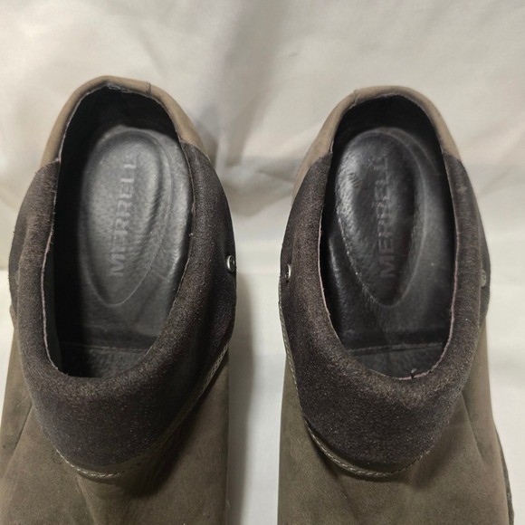 Merrell Drizzle Clogs Slip On Suede Comfort Shoes Womens Size 10 - Picture 3 of 8